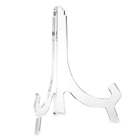 Pottery Barn Accents Clear Acrylic Display Easel 9 Fixed Stand Poshmark